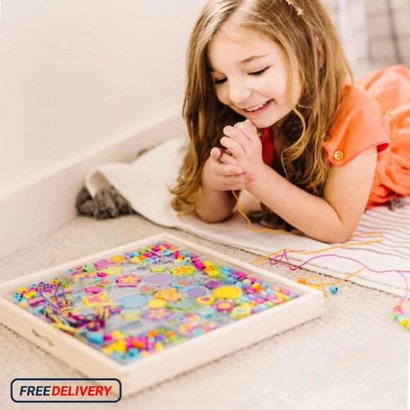 Created by Me! Bead Bouquet Wooden Bead Kit| Kids Toys - Picture 2 of 8